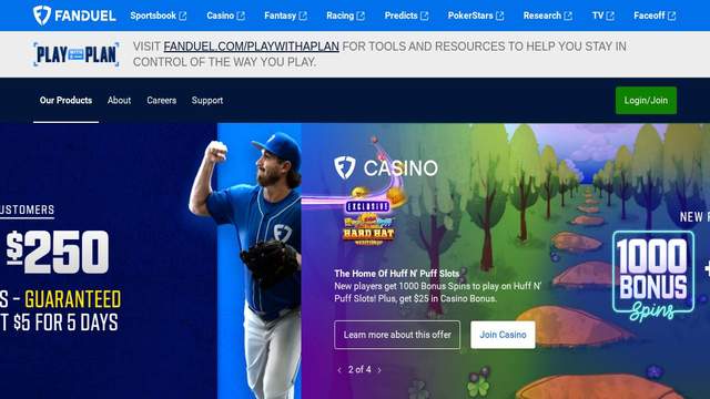 FanDuel Casino casino screenshot
